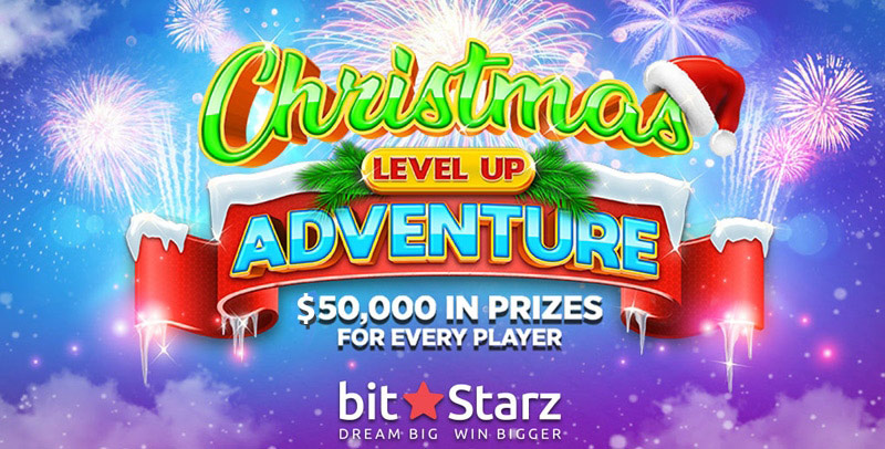 $50K Christmas Level up Adventure at BitStarz Casino